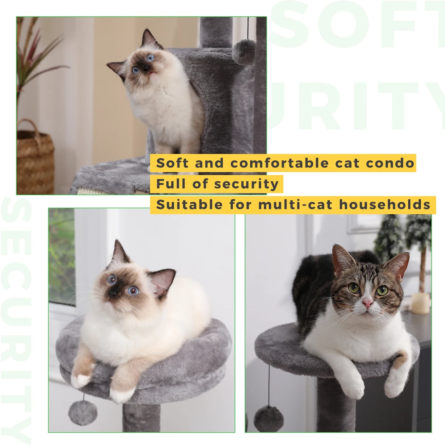 Multi-Level Cat Tree Tower