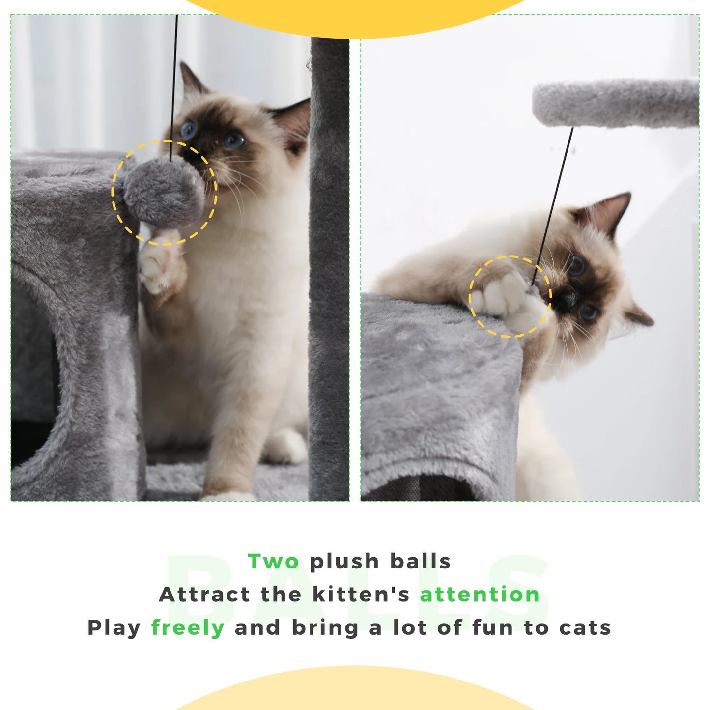 Multi-Level Cat Tree Tower