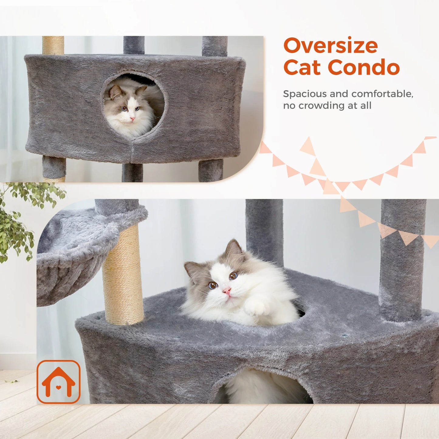 Multi-Level Cat Tree Tower