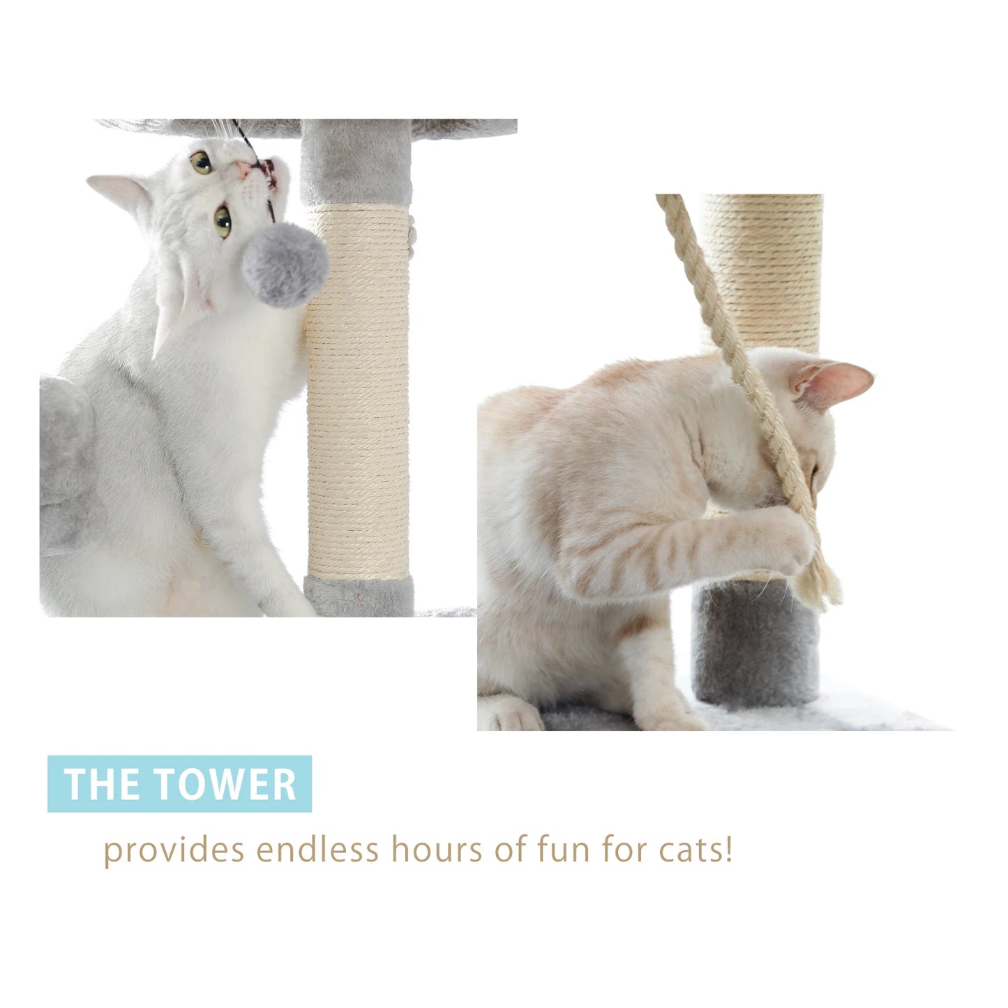 Multi-Level Cat Tree Tower