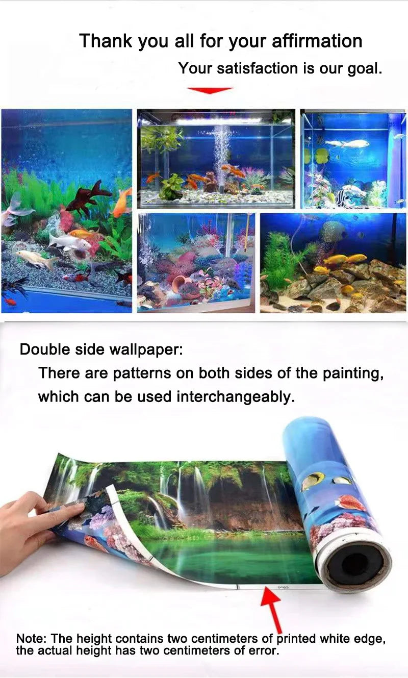 Aquarium Background Sticker
