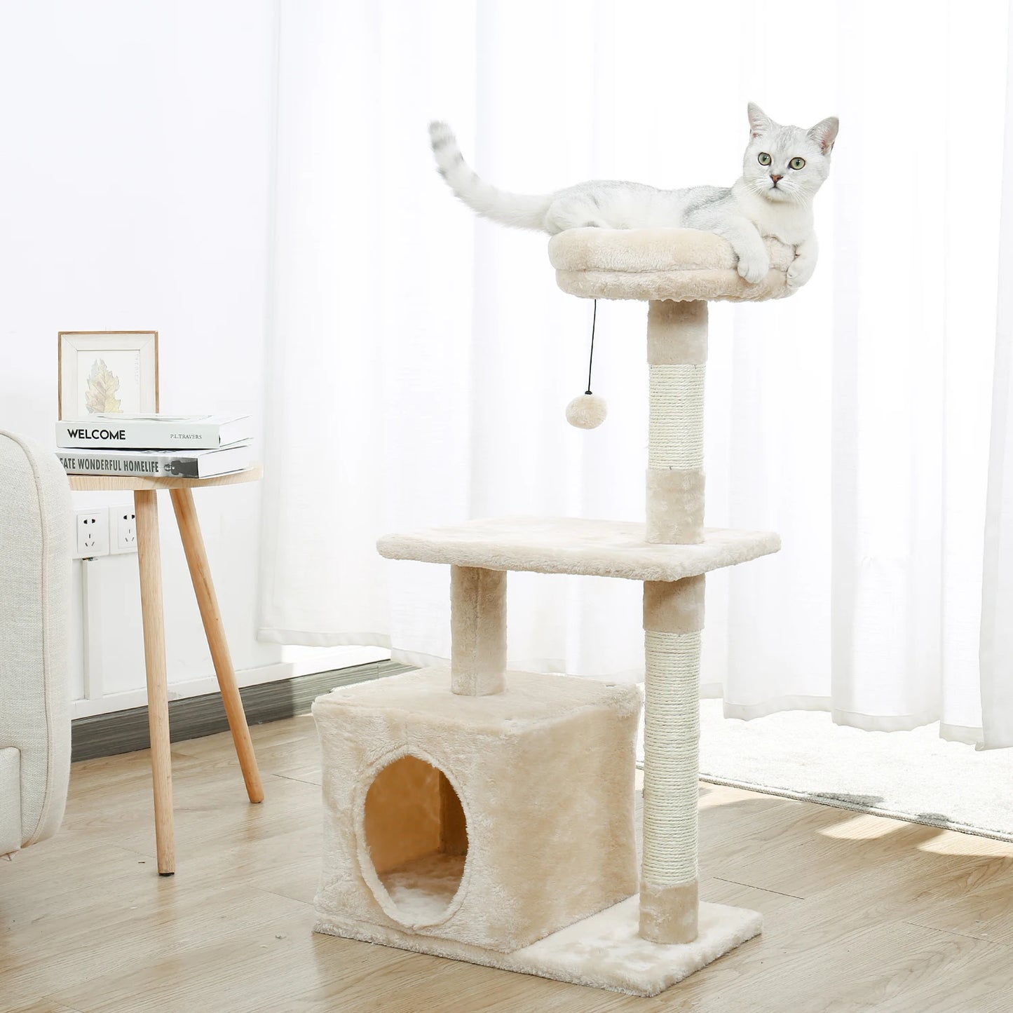 Multi-Level Cat Tree Tower