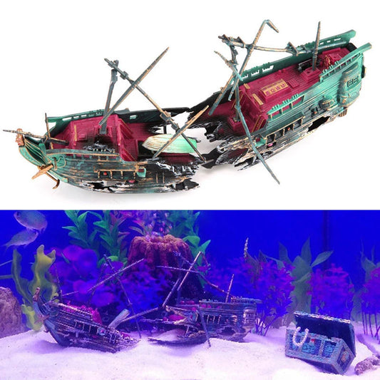 Split ShipWreck Sailing Boat