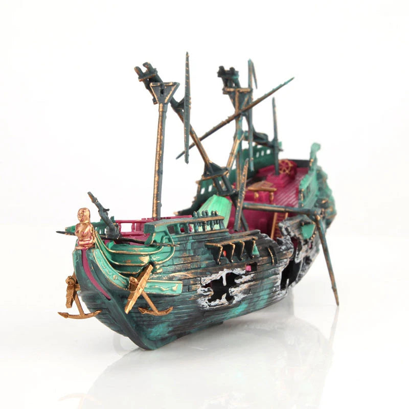 Split ShipWreck Sailing Boat