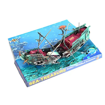 Split ShipWreck Sailing Boat