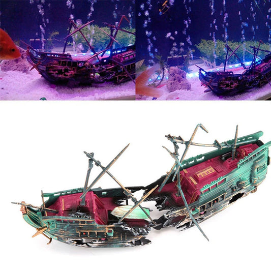 Split ShipWreck Sailing Boat