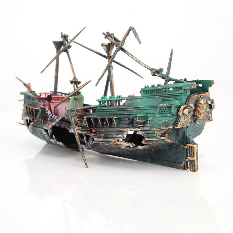 Split ShipWreck Sailing Boat