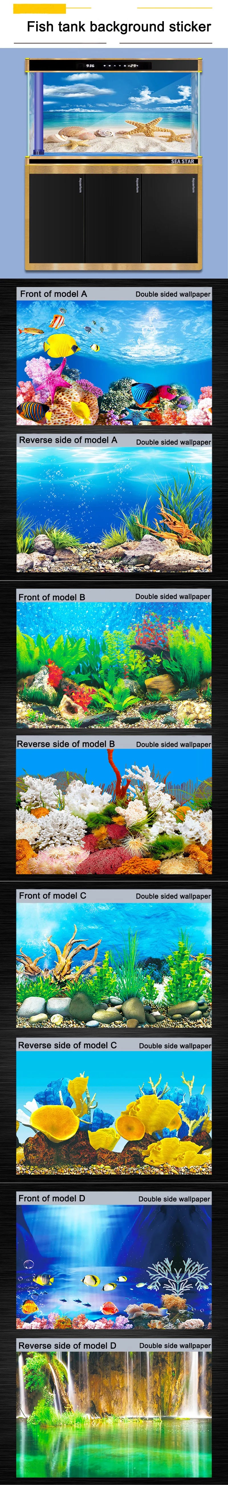Aquarium Background Sticker