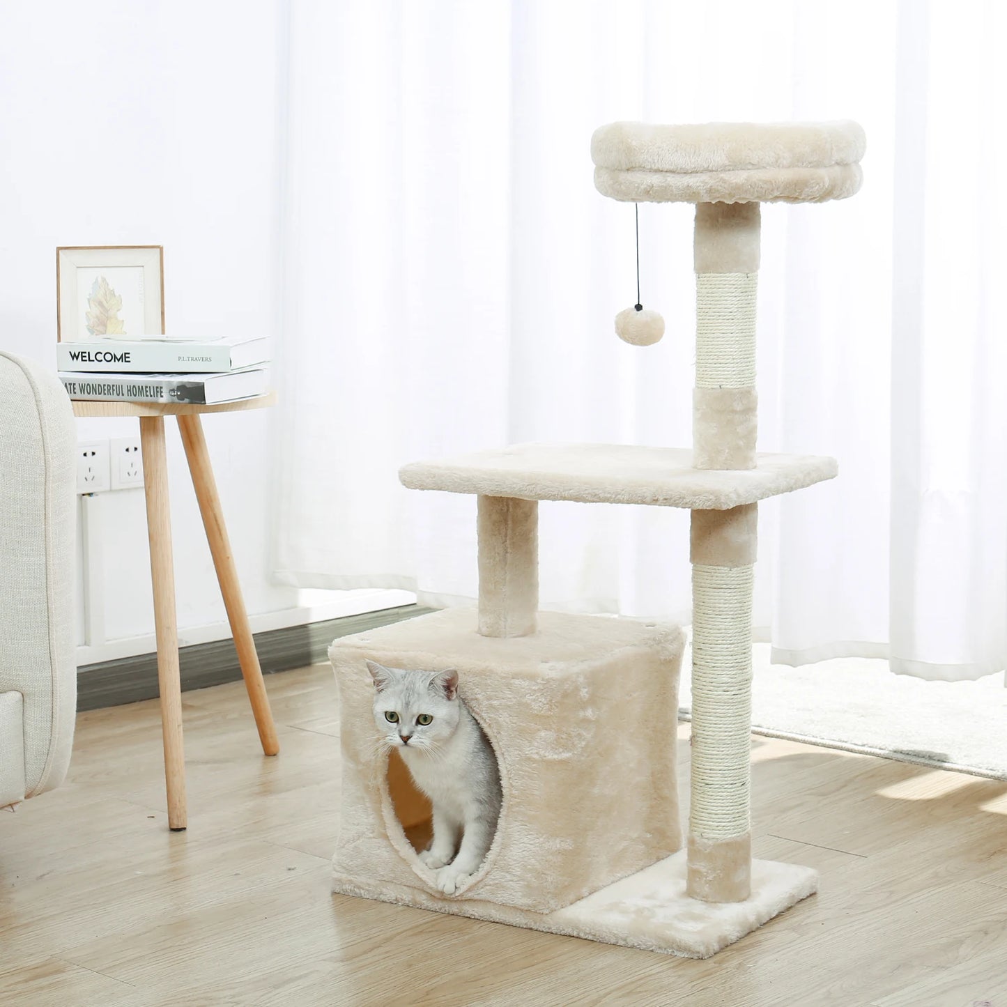 Multi-Level Cat Tree Tower
