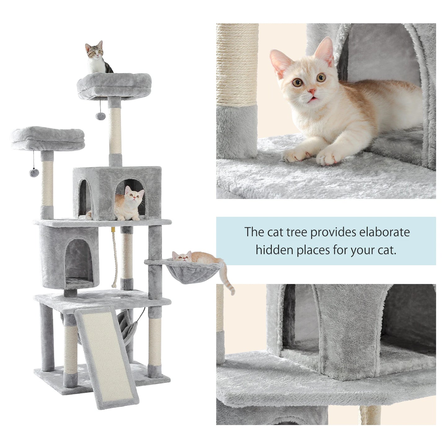 Multi-Level Cat Tree Tower