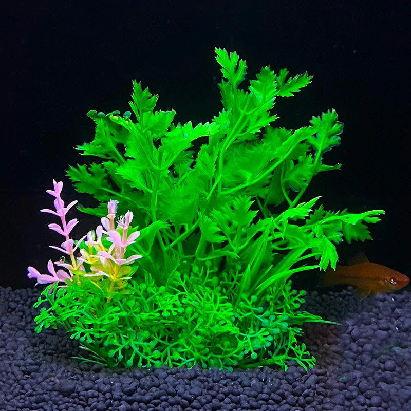 14 Kinds Artificial Aquarium Decor Plants
