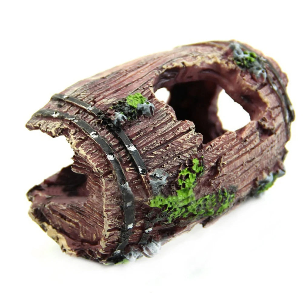 Fish tank escape house resin decoration