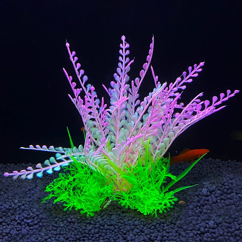 14 Kinds Artificial Aquarium Decor Plants