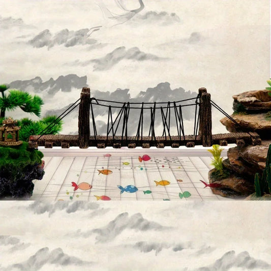 Aquarium Ornament Decoration Bridge