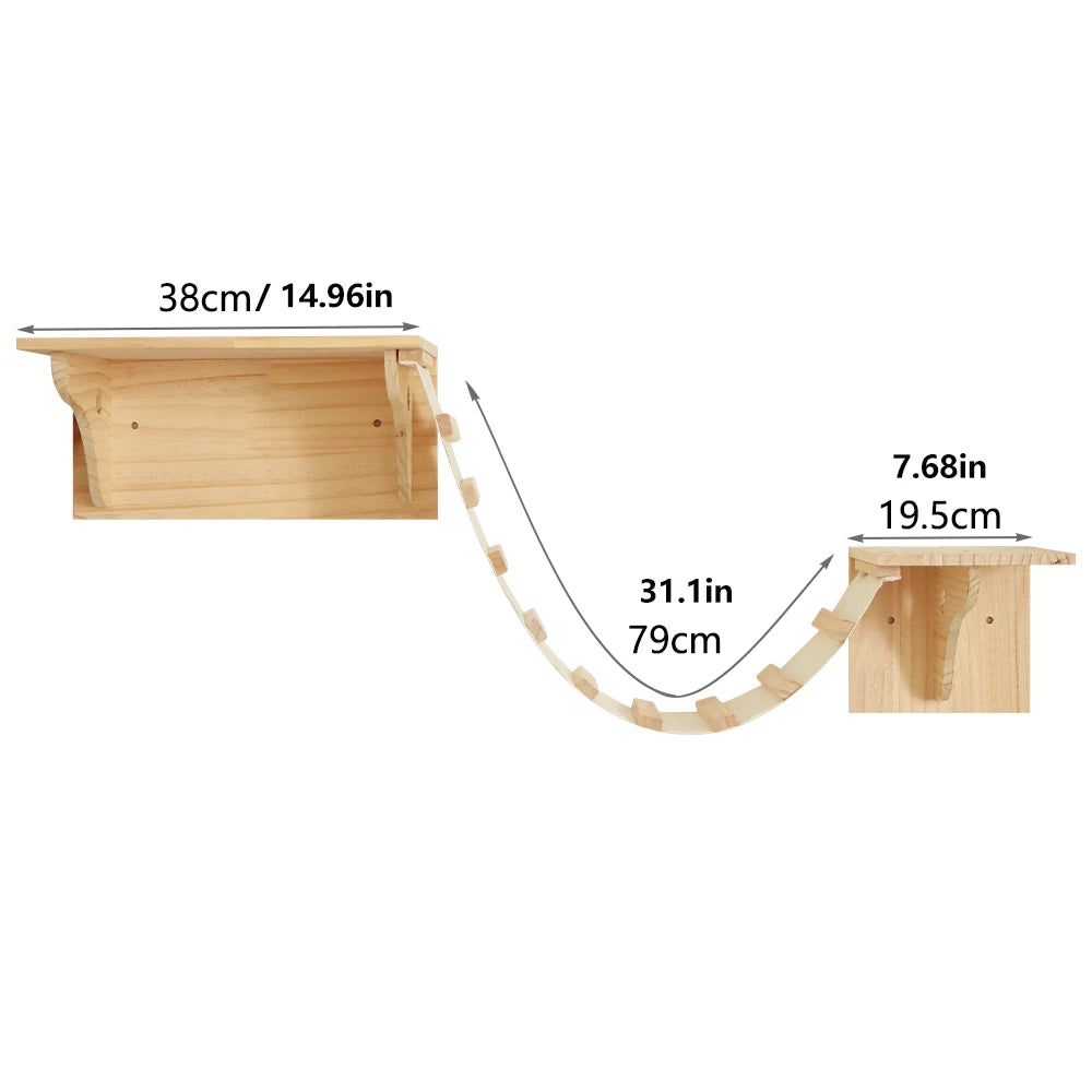 Cat Wall Rack Set