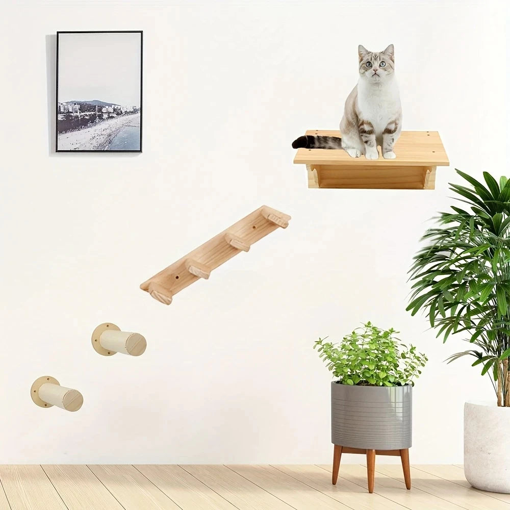 Cat Wall Rack Set