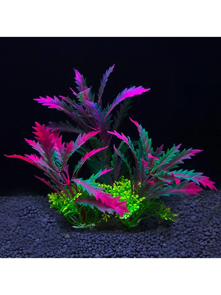 14 Kinds Artificial Aquarium Decor Plants