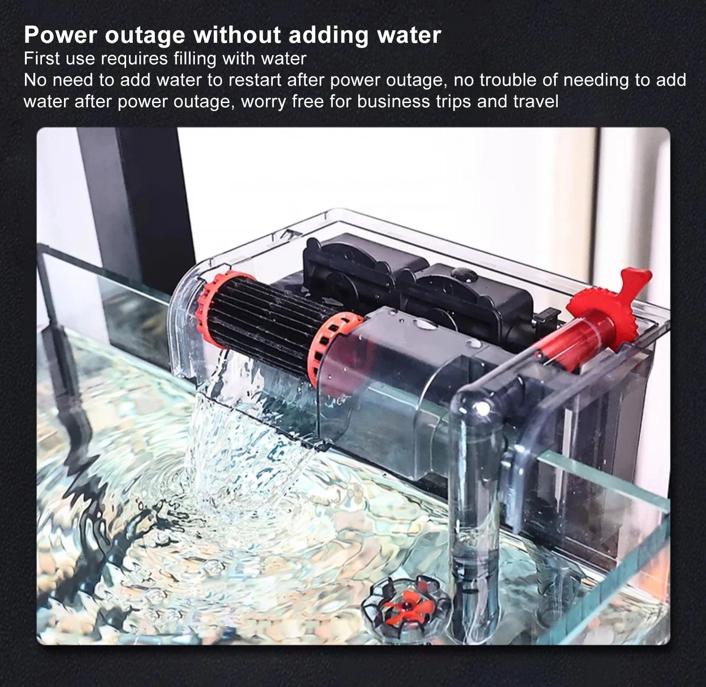 Aquarium Fish Tank Filter 3 in 1 Water Purification Circulation Pump Small Pump Silent Aeration Fish Tank Cleaning