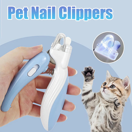 Professional Pet Nail Clippers with Led Light