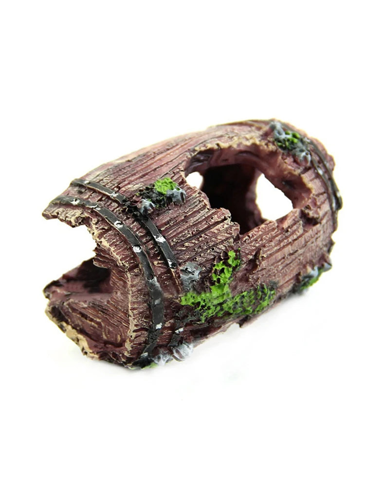 Fish tank escape house resin decoration