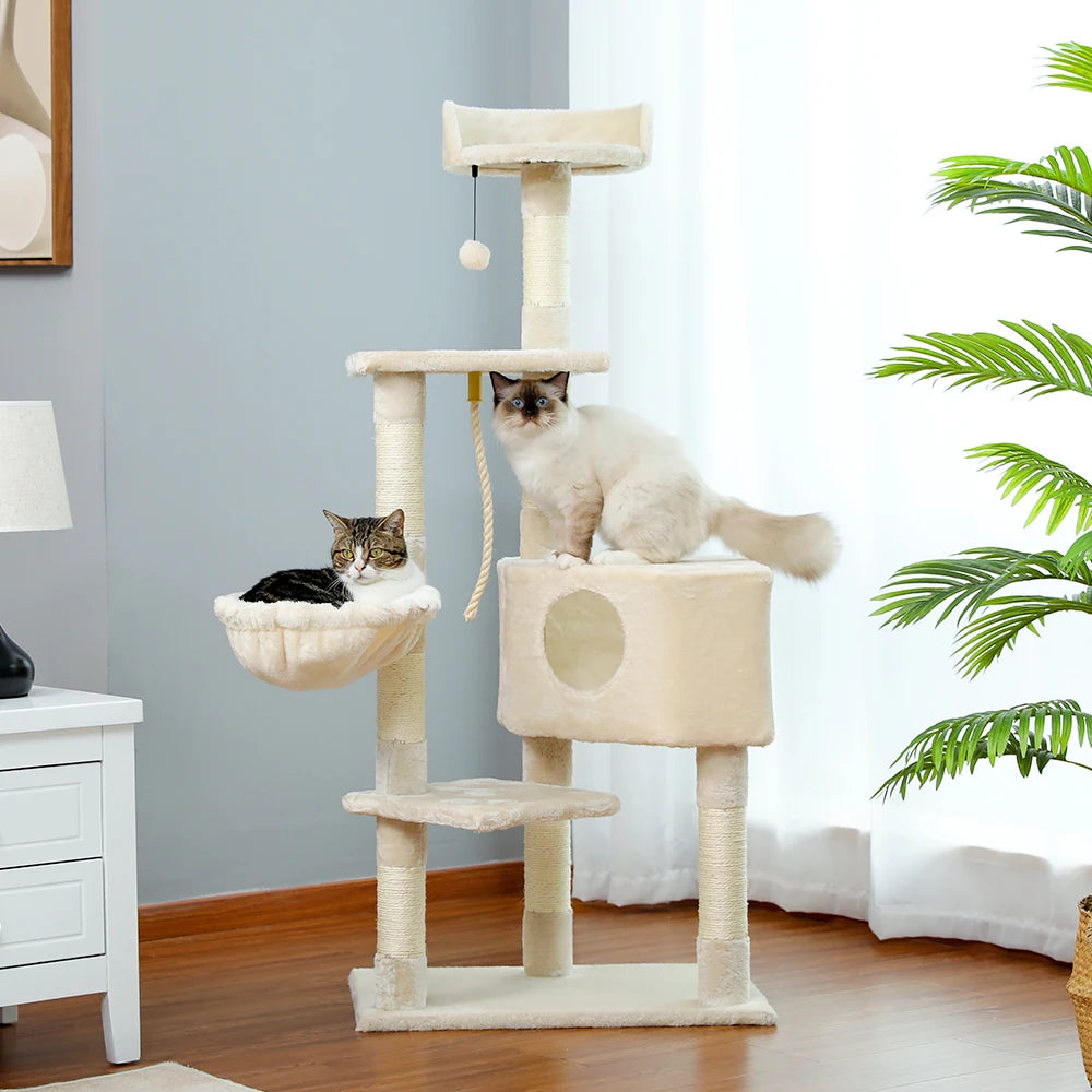 Multi-Level Cat Tree Tower