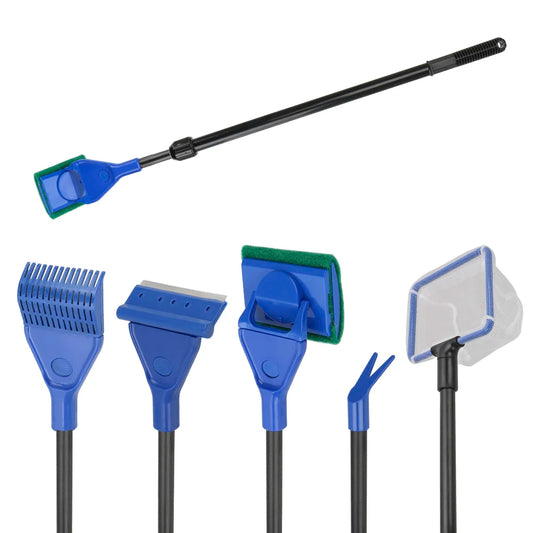 Adjustable  5 in 1 Aquarium Cleaner
