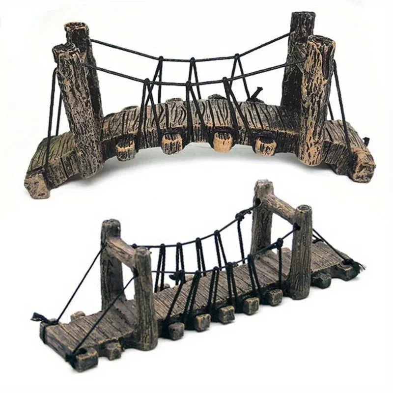 Aquarium Ornament Decoration Bridge