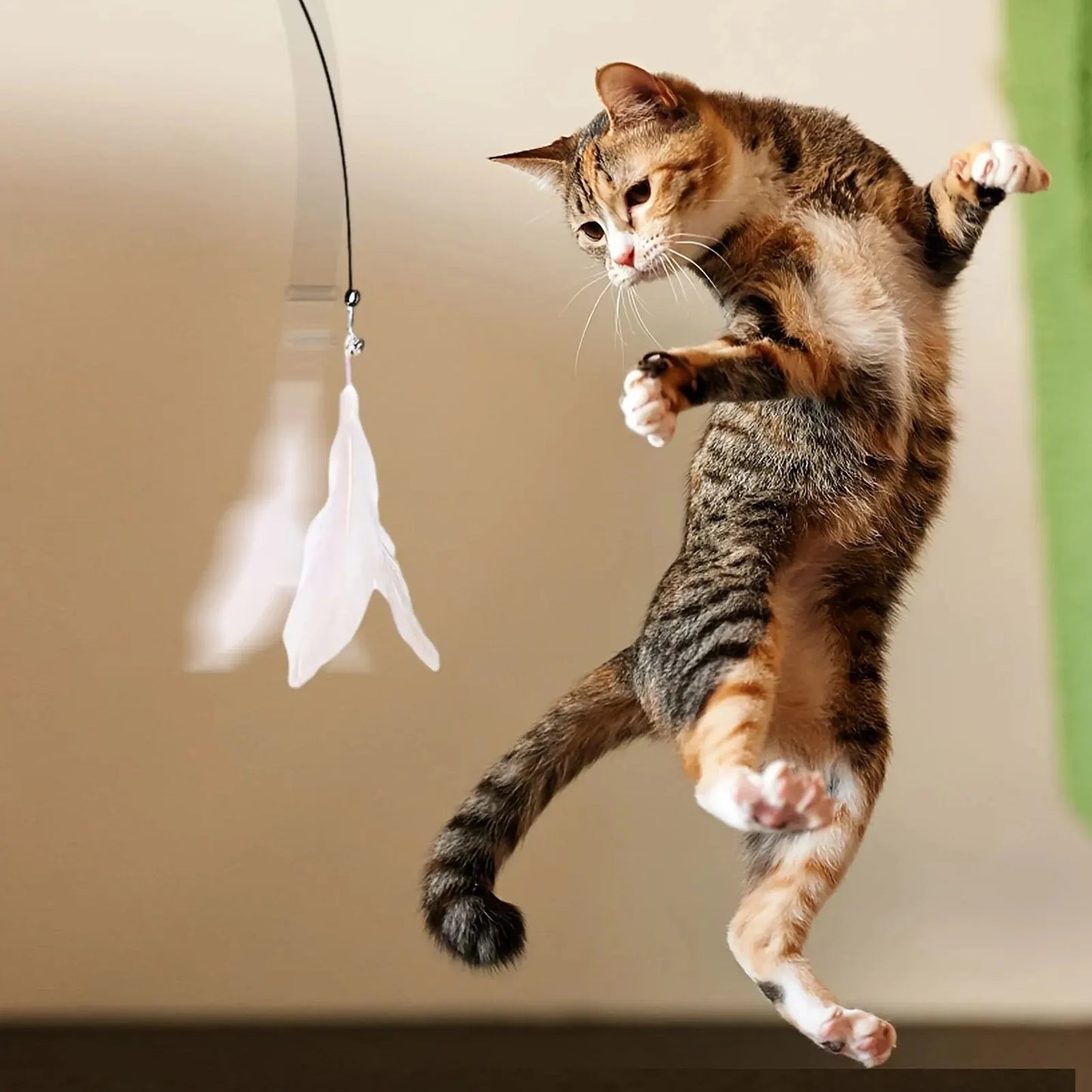 Feather with bell