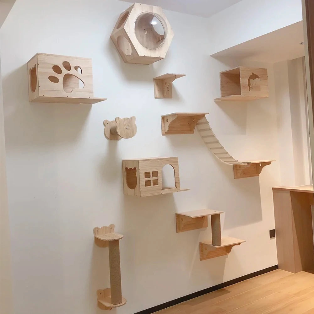 Cat Tree Wall