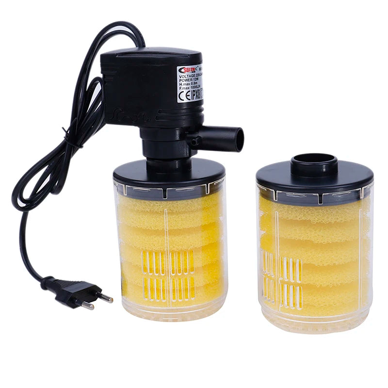 Submersible Water Internal Filter Pump For Aquarium Fish Tank