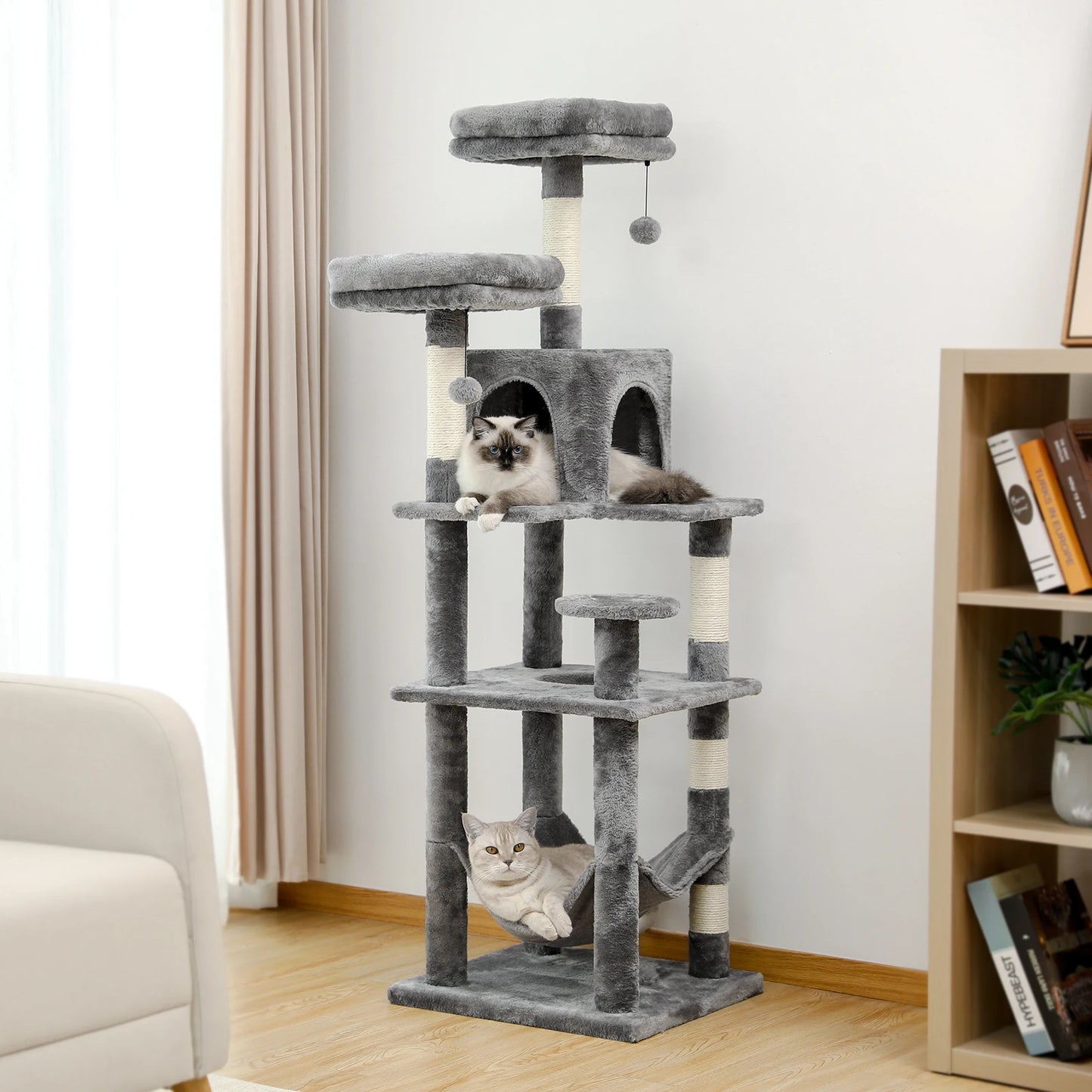 Multi-Level Cat Tree Tower