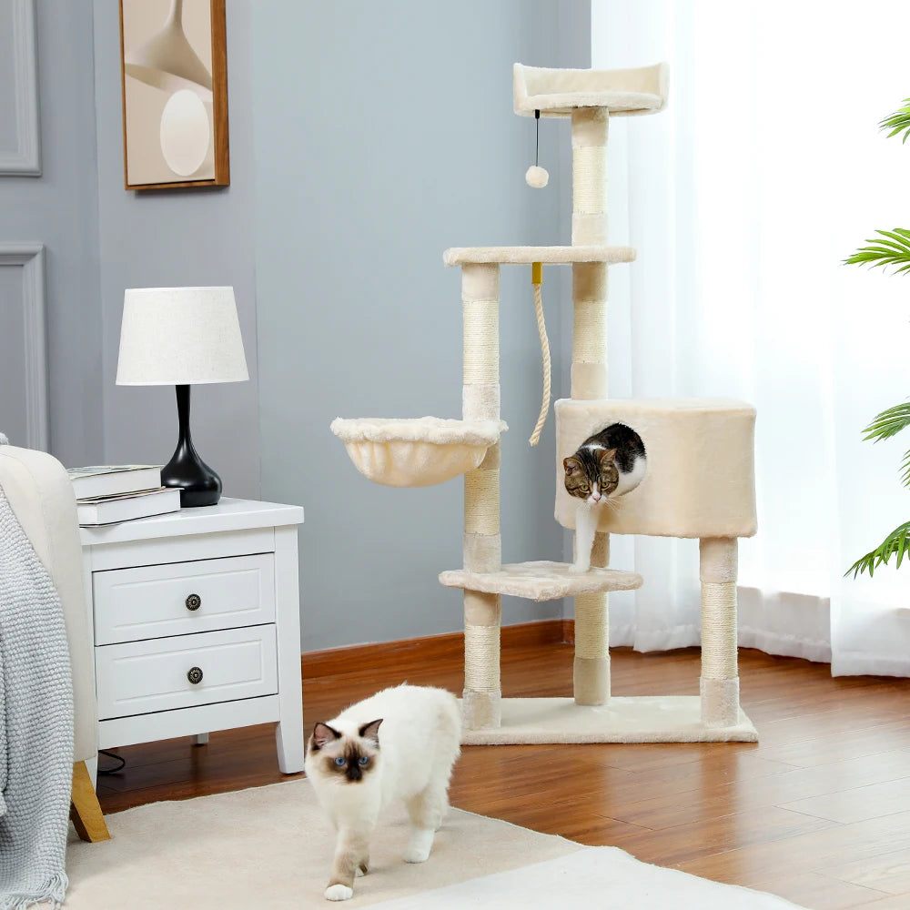 Multi-Level Cat Tree Tower