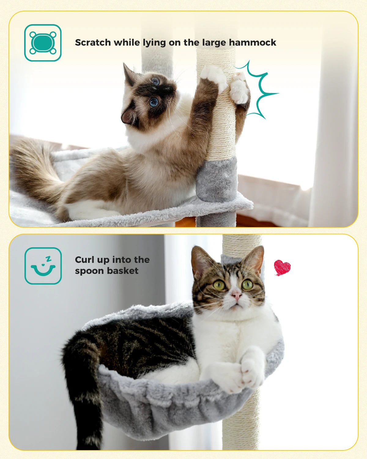 Multi-Level Cat Tree Tower