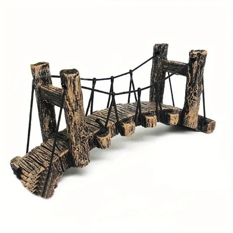 Aquarium Ornament Decoration Bridge