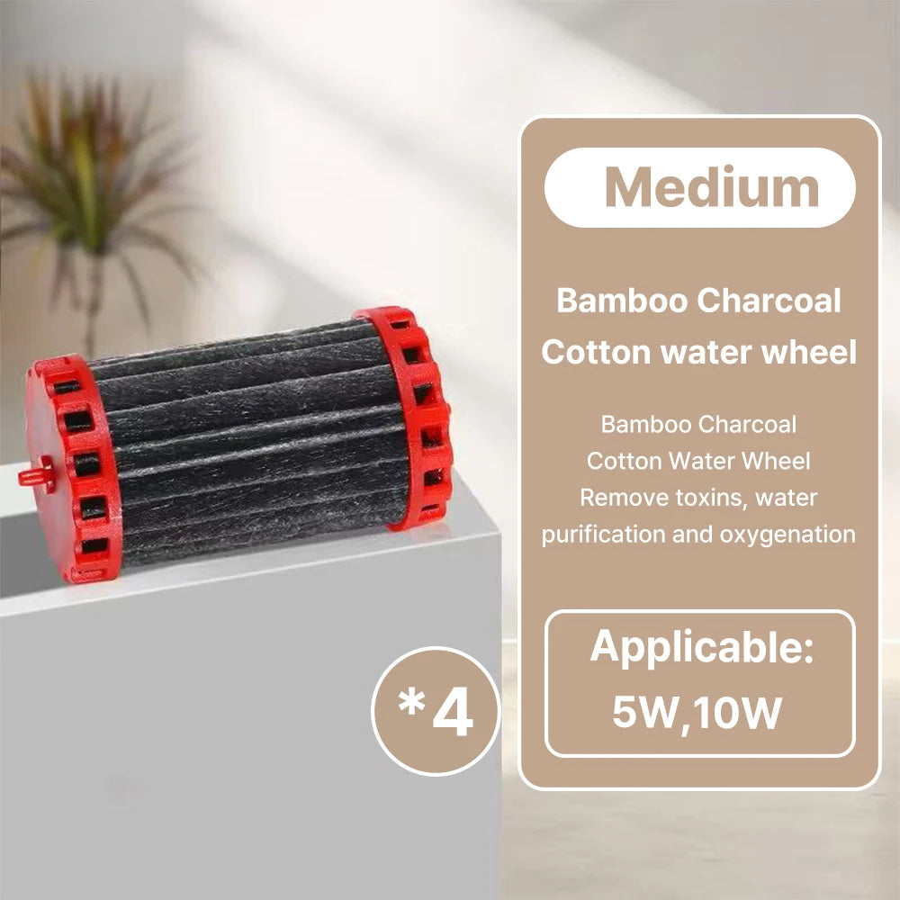 Aquarium Fish Tank Filter 3 in 1 Water Purification Circulation Pump Small Pump Silent Aeration Fish Tank Cleaning