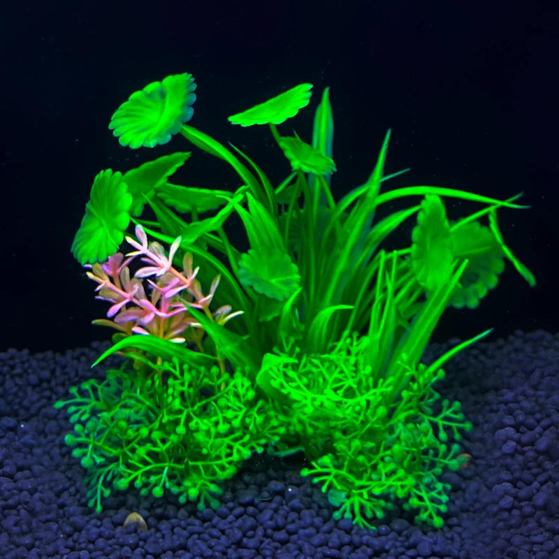 14 Kinds Artificial Aquarium Decor Plants
