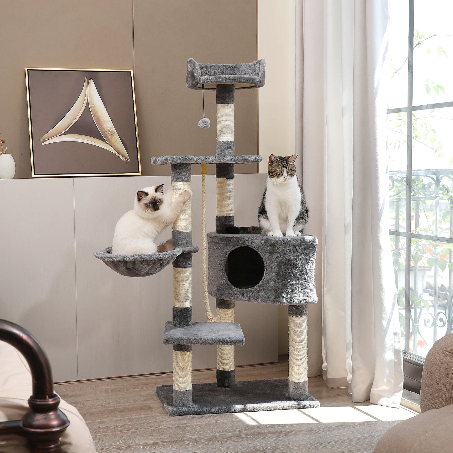 Multi-Level Cat Tree Tower