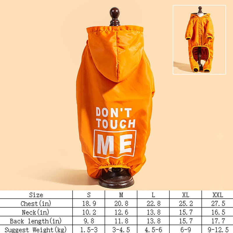 Dog Raincoats Four Seasons