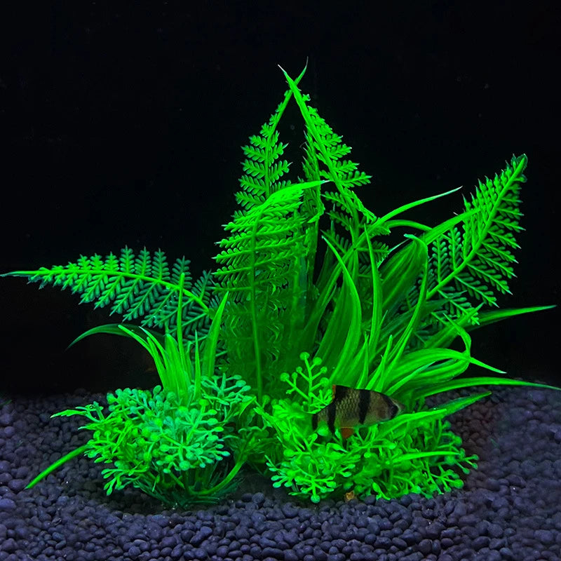 14 Kinds Artificial Aquarium Decor Plants