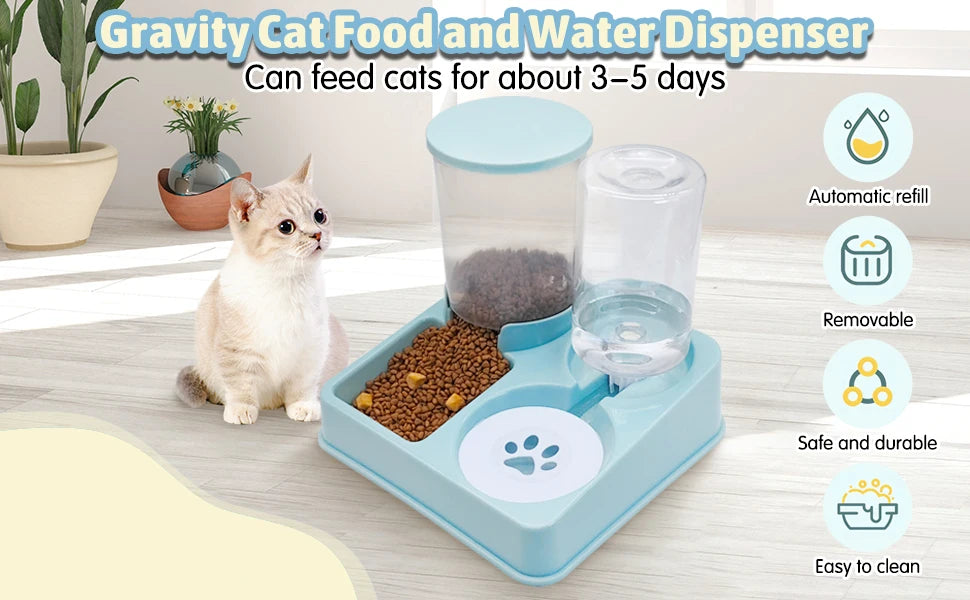 Automatic Cat Feeder Set