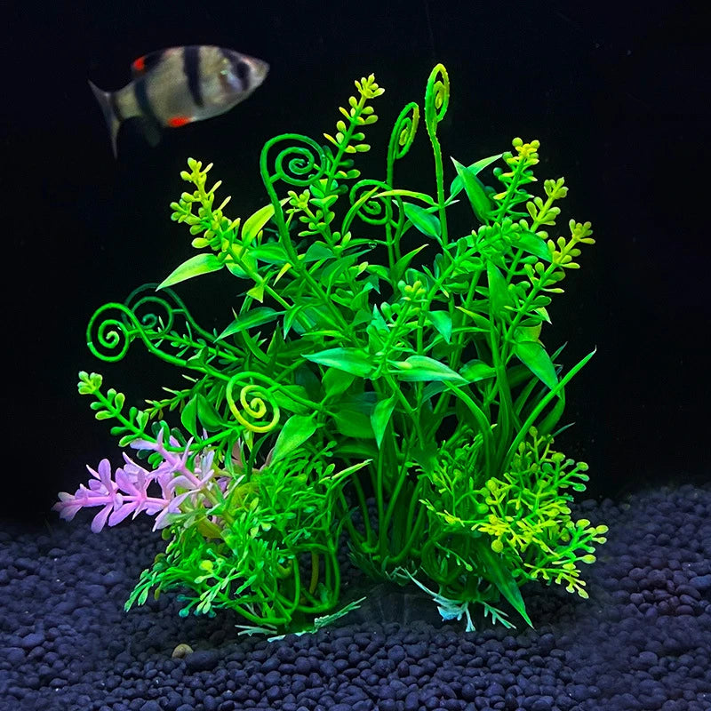 14 Kinds Artificial Aquarium Decor Plants