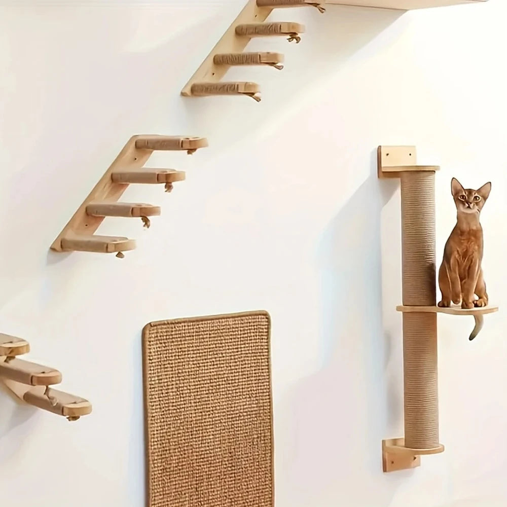 Cat Wall Rack Set