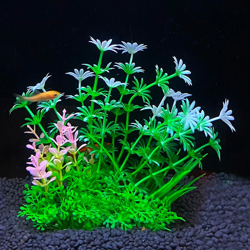 14 Kinds Artificial Aquarium Decor Plants