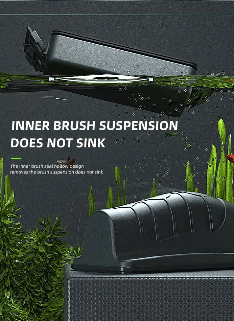 Magnetic Aquarium Fish Tank Brushes Glass Window Algae Scraper Cleaner Aquascaping Tools Cleaning Tool Acuarios Accesorios